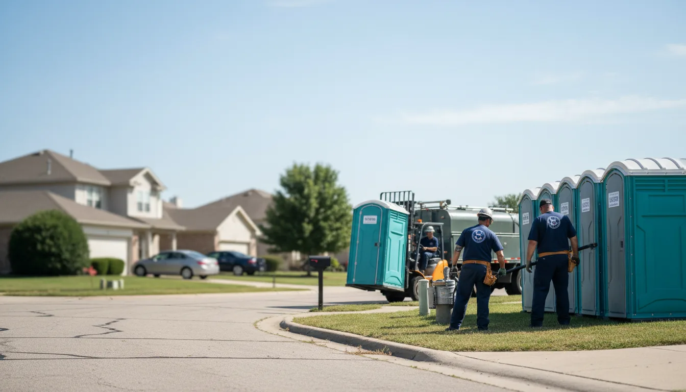 Porta Potty Rental in Le Roy, IL near me